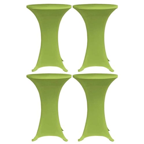 vidaXL Tafelhoes stretch 4 st 70 cm groen, Tuin en Terras, Tuinmeubel-accessoires, Nieuw, Verzenden