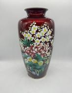 Vaas - Cloisonné - Japan - Groot - Hoogte 30,9 cm