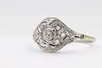 Zonder Minimumprijs - Ring - 18 karaat Witgoud - 0.25ct. tw., Handtassen en Accessoires, Nieuw