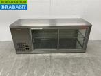RVS Gamko Koelvitrine Gebaksvitrine 131 cm 230V Horeca, Ophalen of Verzenden, Nieuw in verpakking