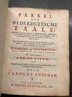 Carolus Tuinman - Fakkel der Nederduitsche Taale - 1722