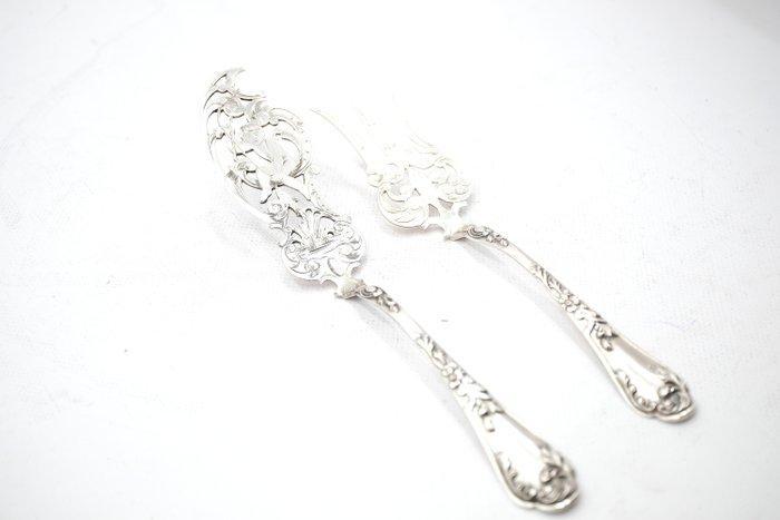 Serveerset voor vis - .833 zilver, Antiquités & Art, Antiquités | Argent & Or