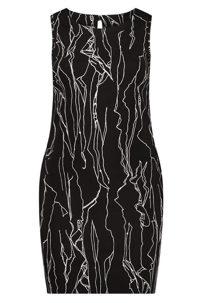 Jurk Lau bengaline Ophilia1=42Maat 42/44 (L), Kleding | Dames, Jurken, Overige kleuren, Nieuw, Maat 42/44 (L), Verzenden