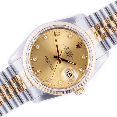 Rolex Datejust 36 16233 uit 1990, Handtassen en Accessoires, Horloges | Heren, Verzenden