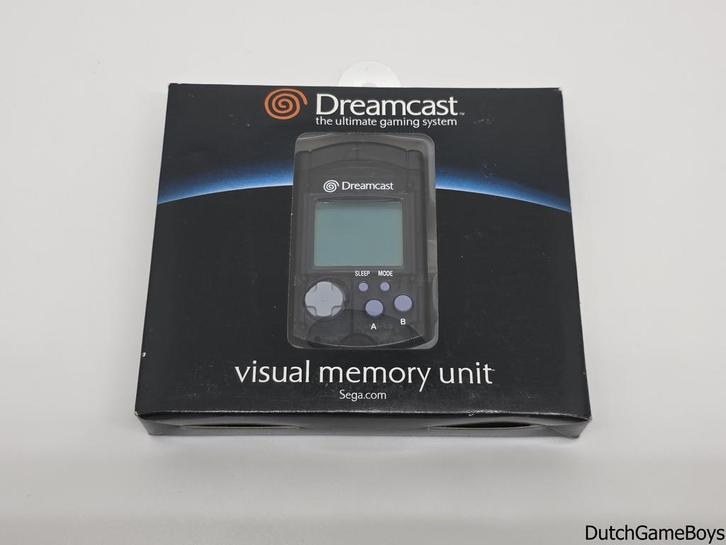 Sega Dreamcast - VMU - Clear Black - Boxed - NEW, Games en Spelcomputers, Spelcomputers | Sega, Gebruikt, Verzenden