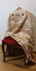 Exclusief Champagne-stoffen met houten koffers - Textiel -, Antiek en Kunst