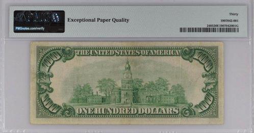 Verenigde Staten van Amerika. - 100 Dollars 1928 Benjamin, Postzegels en Munten, Munten | Nederland