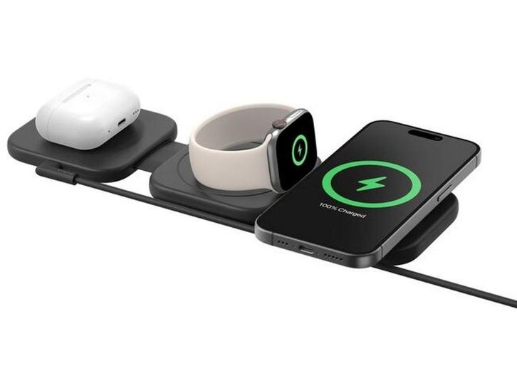Belkin BoostCharge Pro - 3-in-1 magnetisch draadloos, Electroménager, Électroménager & Équipement Autre, Envoi