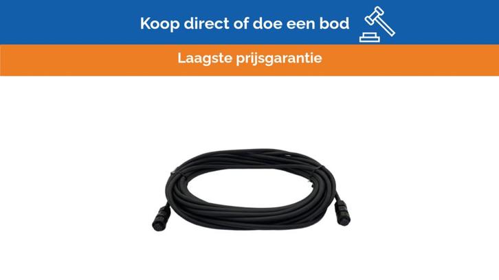 Bieden: Koden CW-561 Remote Display Connection Cable Black, Watersport en Boten, Navigatiemiddelen en Scheepselektronica, Ophalen of Verzenden