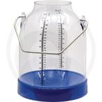 Melkemmer blauw - 30 liter, voedselveilig, met metalen be..., Ophalen of Verzenden
