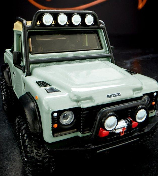 Hot Wheels 1:64 - Modelauto - Elite 64 Land Rover Defender, Hobby en Vrije tijd, Modelauto's | 1:5 tot 1:12