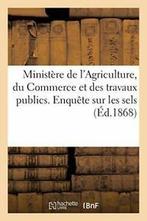 Ministere de lAgriculture, du Commerce et des . 0., Boeken, Zo goed als nieuw, Verzenden