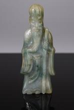 Statue Chine Sculpture Bouddha Chinese Carving Jade (Non