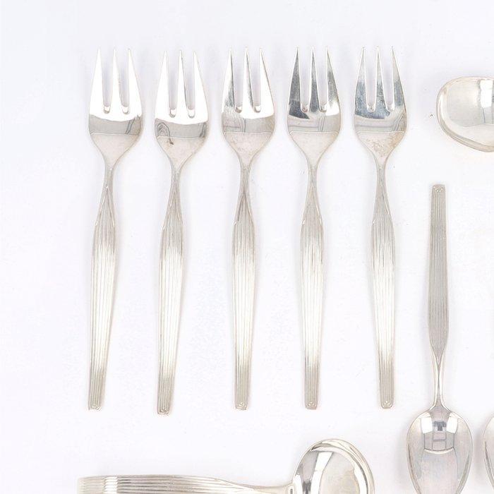 Robbe & Berking - Koffielepel/ Taartvork - Model, Antiek en Kunst, Antiek | Zilver en Goud