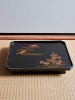 Dienblad - Kraan- en den Makie-lak dienblad - Hout, lak -