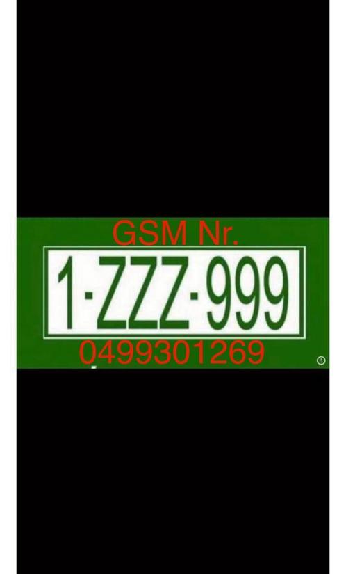 0499301269 Z plaat autokeuring transport motorfiestkeuring, Services & Professionnels, Services Autre