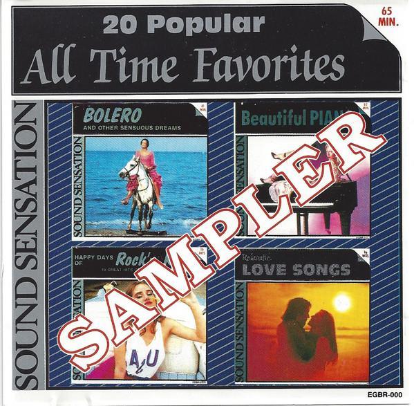 Various - 20 Popular All Time Favorites, CD & DVD, CD | Pop, Envoi