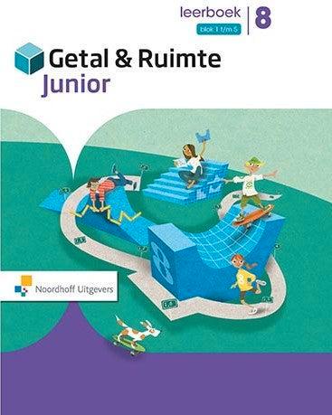 Getal en Ruimte Junior leerboek blok 1 t/m 4 groep 8, Livres, Livres scolaires, Envoi