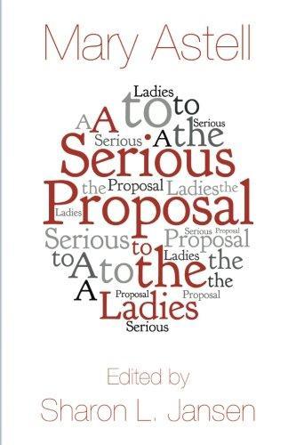 A Serious Proposal to the Ladies, Astell, Mary, Livres, Livres Autre, Envoi