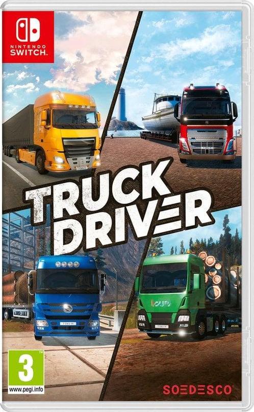 Truck Driver (Switch Games) (Nintendo Switch), Games en Spelcomputers, Games | Nintendo Switch, Zo goed als nieuw, Ophalen of Verzenden