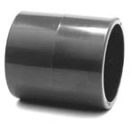 Pvc koppelstuk (sok/mof)    50mm (Vijveraanleg  PVC), Ophalen of Verzenden, Nieuw