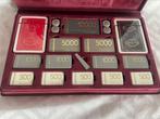 Set da poker vintage - Pierre Cardin - Carte - Dadi - Fiches