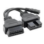 Mitsubishi/Hyundai 12-pins OBD1 – 16-pins OBD2 Verloopkabel, Verzenden, Nieuw