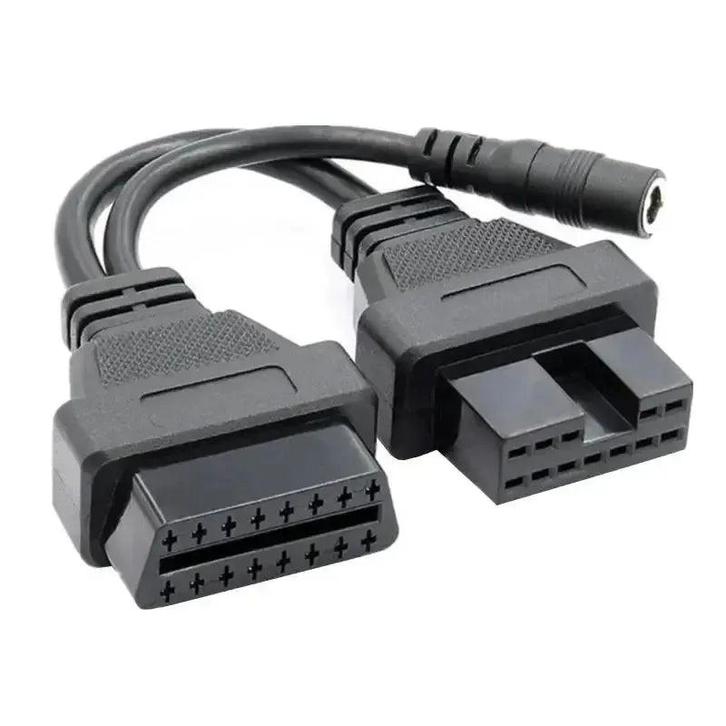Mitsubishi/Hyundai 12-pins OBD1 – 16-pins OBD2 Verloopkabel, Auto diversen, Autogereedschap, Verzenden