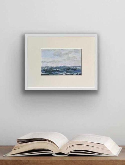 Andrea Imwiehe - Down by the sea *no reserve*, Antiek en Kunst, Kunst | Schilderijen | Modern