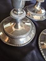 Kandelaber (4) - Tin, Verzilverd - Kandelaber set