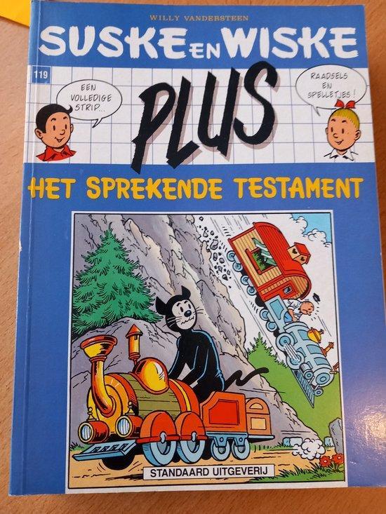 Het sprekende testament / Suske en Wiske Plus - blauwe reeks, Livres, BD, Envoi