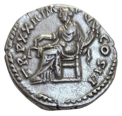 Romeinse Rijk. Marcus Aurelius (AD 161-180). Denarius Rome -, Postzegels en Munten, Munten | Europa | Niet-Euromunten