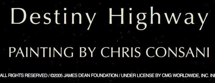 Consini - Destiny Highway Marilyn, James Dean & Bogart ..., Antiek en Kunst, Kunst | Tekeningen en Fotografie