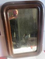 Wandspiegel - Glas, Hout, Gelakt hout