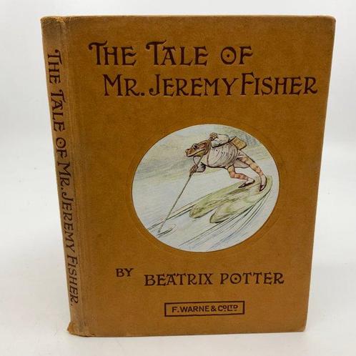 Beatrix Potter - The Tale of Mr. Jeremy Fisher - 1919, Antiek en Kunst, Antiek | Boeken en Manuscripten