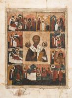 Icône - Saint Nicolas le Thaumaturge - Bois