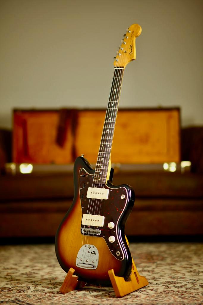 Fender American Vintage 62 Jazzmaster 2002 | Sunburst, Muziek en Instrumenten, Snaarinstrumenten | Gitaren | Elektrisch, Verzenden