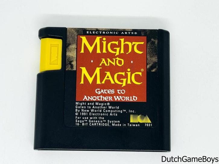 Sega Genesis / Megadrive - Might And Magic - Gates To Anothe, Consoles de jeu & Jeux vidéo, Jeux | Sega, Envoi