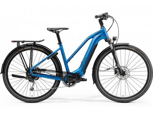 Merida eSPRESSO 400 Tour - Silk Blue/Black - S - 47cm, Vélos & Vélomoteurs, Vélos électriques, Enlèvement