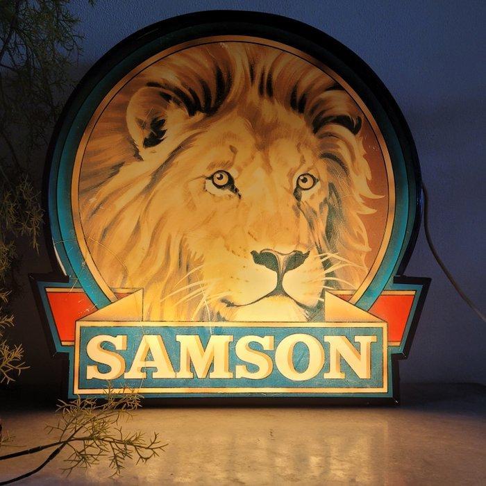 Reclamebord - Zeldzame Samson/ Van Nelle, Tabaks Reclame,, Antiek en Kunst, Antiek | Wandborden en Tegels