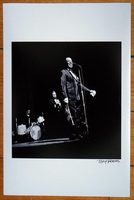 Tony Frank (1941–) - Louis Amstrong Paris 1962, Antiek en Kunst, Kunst | Schilderijen | Modern