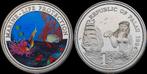 1 dollar 1994 Palau dollar 1992- Marine-life protection k..., Timbres & Monnaies, Monnaies | Amérique, Verzenden