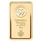 20 gram - Goud - .9999 Fine Gold Bar Mint of Poland (In, Postzegels en Munten