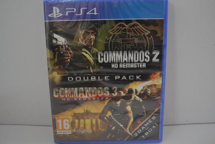 Commandos 2 & 3 - HD Remaster Double Pack (PS4), Consoles de jeu & Jeux vidéo, Jeux | Sony PlayStation 4