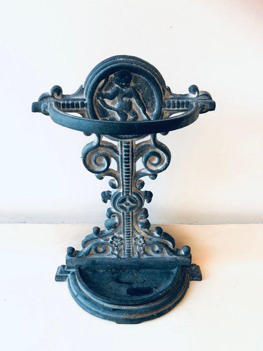 Paraplustandaard/rek - IJzer, Smeedijzer - zeldzaam, oud,, Antiquités & Art, Curiosités & Brocante