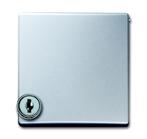 ABB Busch-Jaeger Adapterplaat met slot voor SI IP44 Alu -, Doe-het-zelf en Bouw, Verzenden, Nieuw