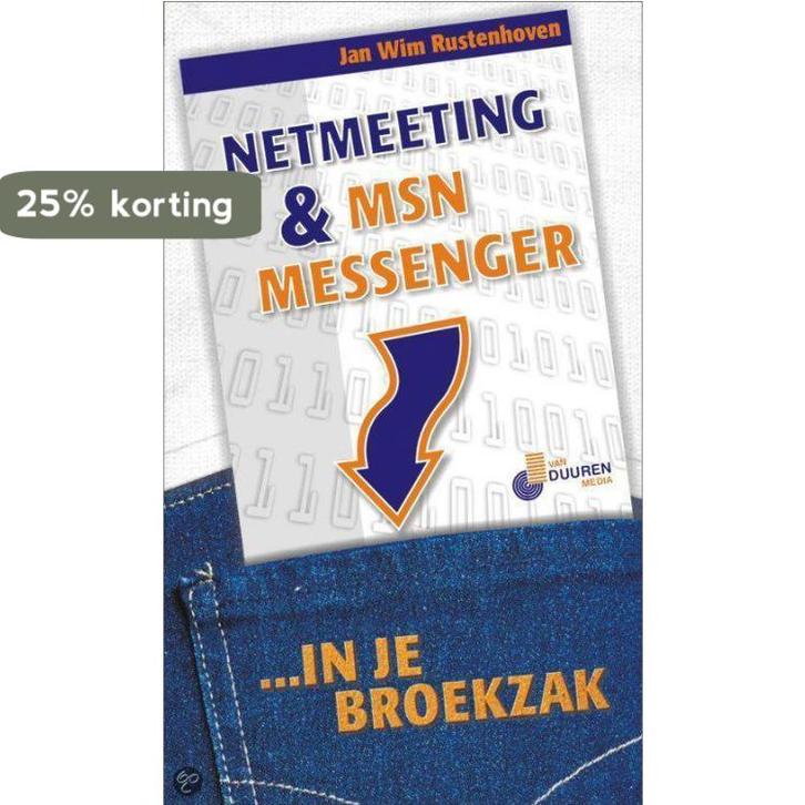 Netmeeting en MSN messenger in je broekzak 9789059400047, Boeken, Informatica en Computer, Gelezen, Verzenden