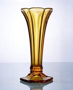 Charles Graffart - Val Saint Lambert - Vase Art Déco Luxval, Antiquités & Art