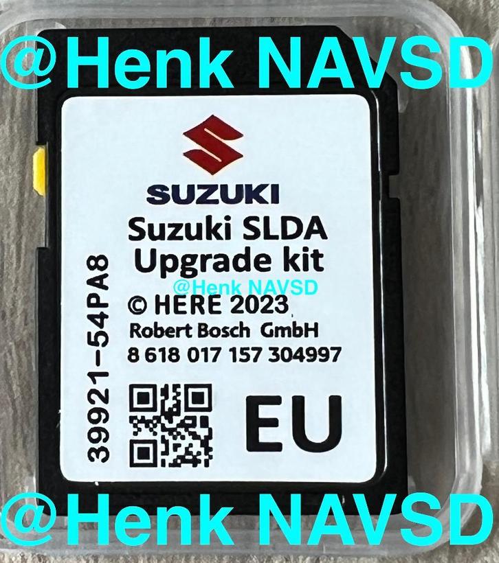 SUZUKI SLDA BOSCH Navigatie Update Europa SD Kaart 2023 NEW, Computers en Software, Navigatiesoftware, Update, Nieuw, Ophalen of Verzenden