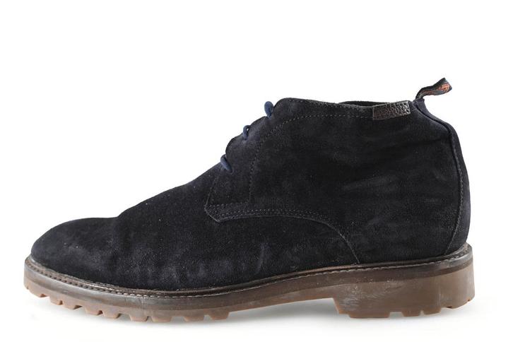 Floris van Bommel veterboots in maat 41 Blauw | 15% korting, Kleding | Heren, Schoenen, Blauw, Zo goed als nieuw, Boots, Verzenden